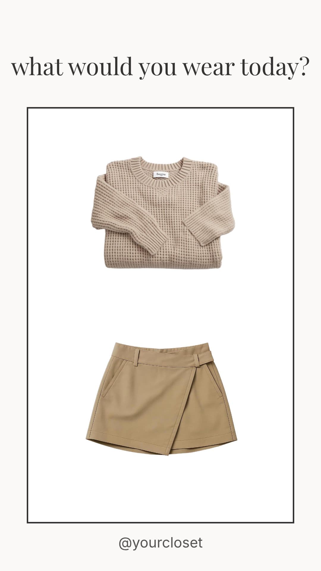 Animated Clothing
