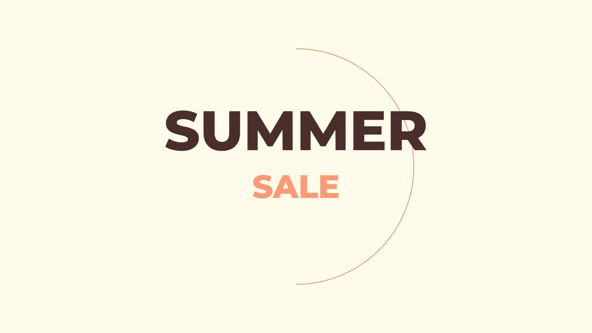 Summer Sale 16:9 Video Ad
