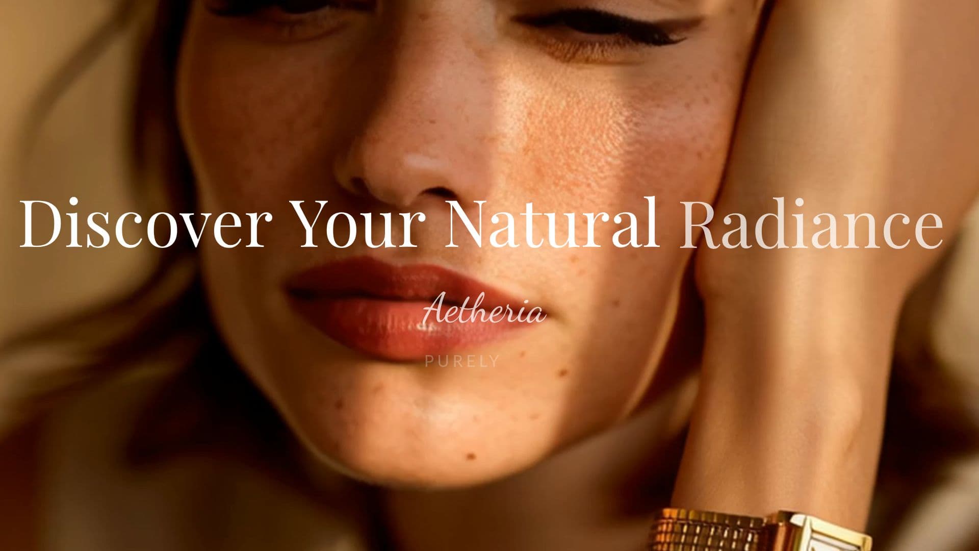 Skincare Product Showcase with Stock Video
