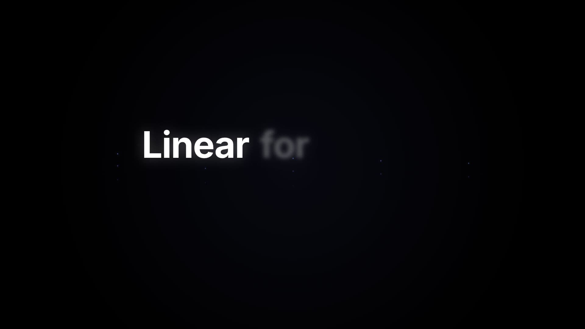 Linear for Agents Changelog Video