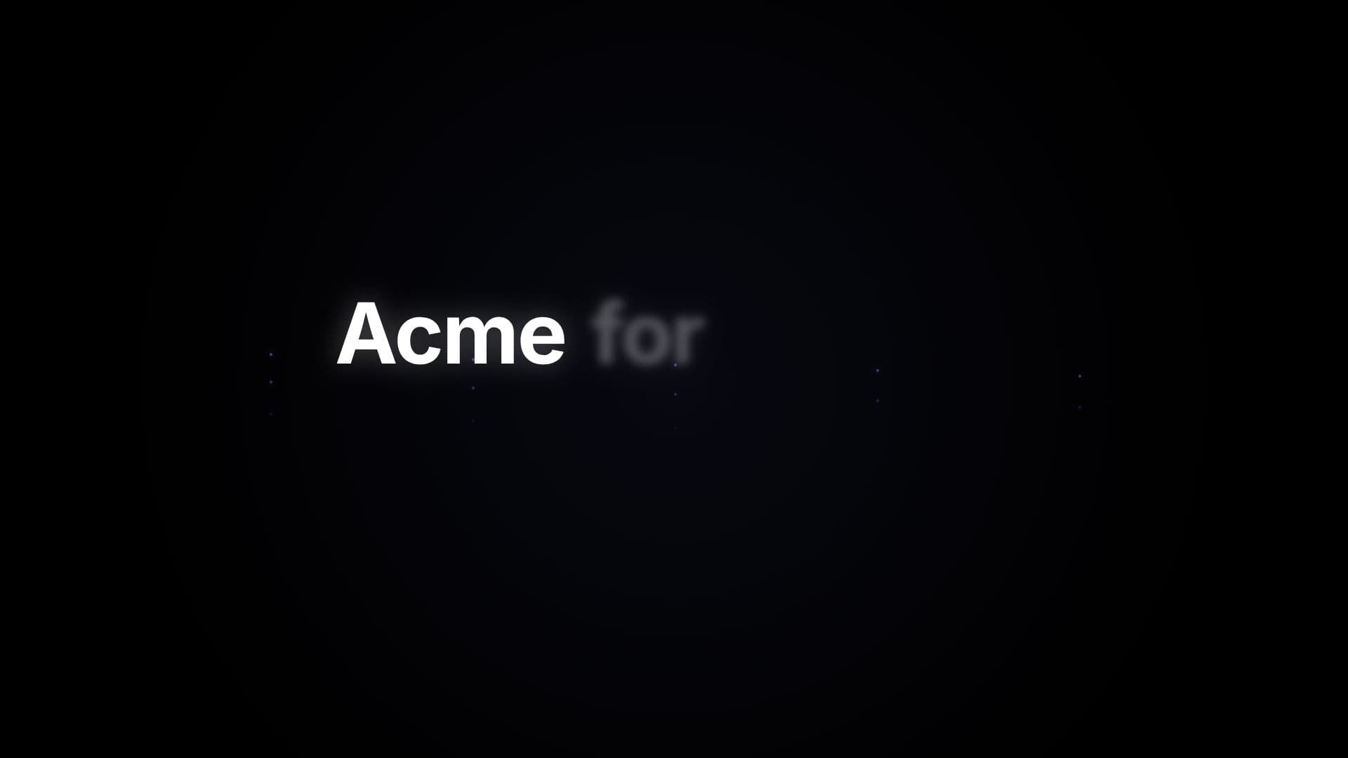 Acme Agents