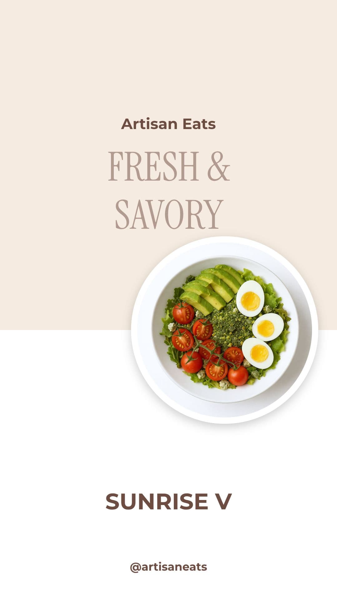 Healthy Food Menu Promo Video