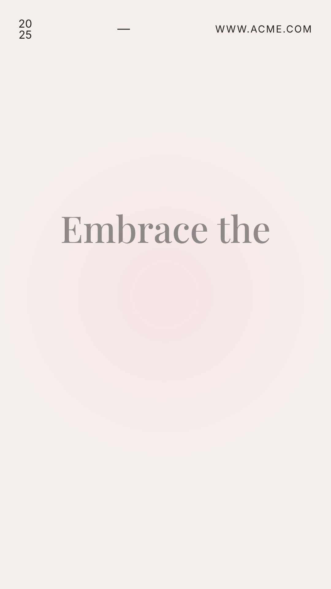 Inspirational Quote Animation